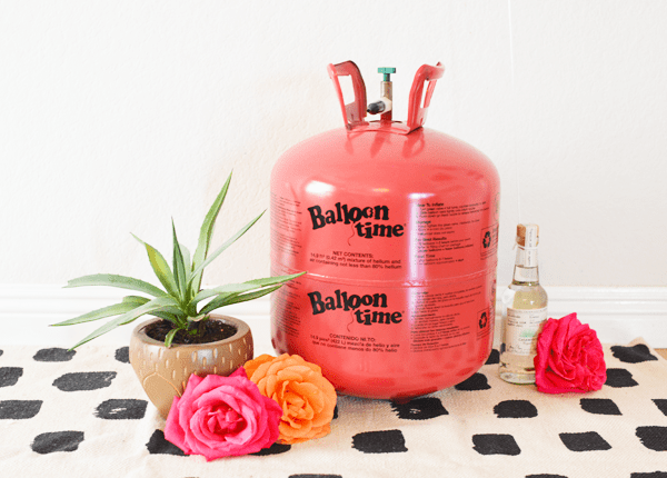 Keep your Balloon Time tank on hand for easy party decorating with balloons! 