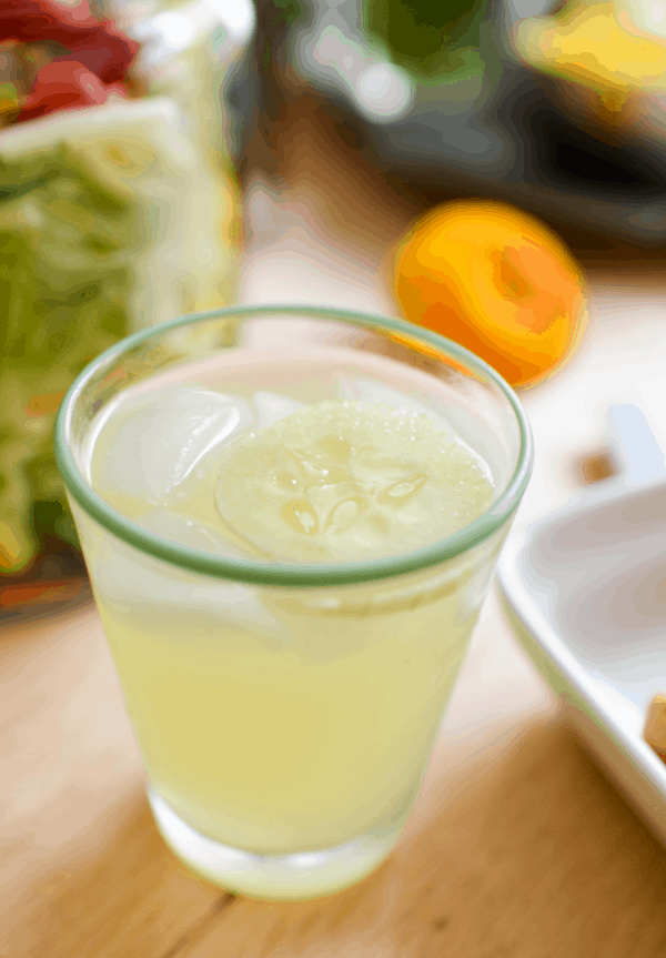 Jazz up homemade lemonade with some cucumber slices to make a fun twist on the classic bbq beverage. 