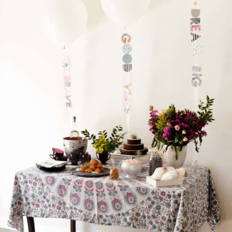 Boho Baby Shower with Balloon DIY