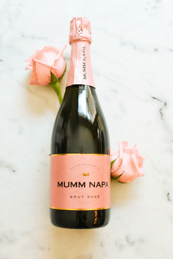 Where are my champagne lovers??? This rose sparkling wine is one of my faves and is perfect to have on hand for all that summer celebrating. 