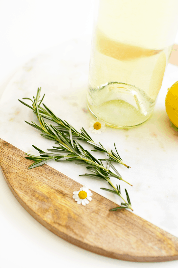 Make herb infused wine. I chose to make rosemary and lemon but you could pretty much pick anything! | Cupcakes and Cutlery