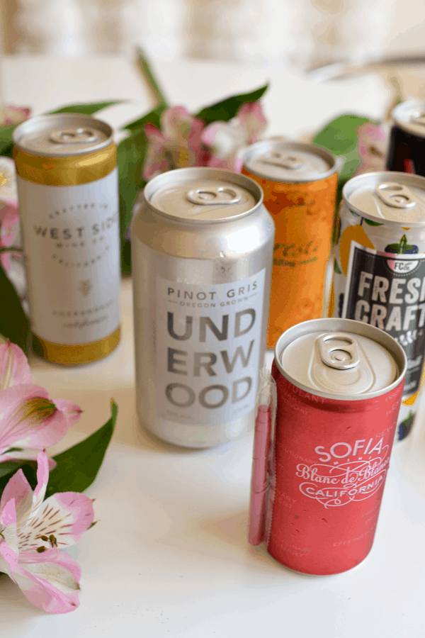 I created a guide to the best canned wine that you're going to love!