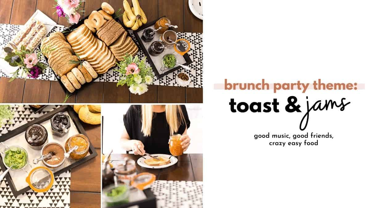 Toast and Jams Brunch Party Idea Cupcakes and Cutlery