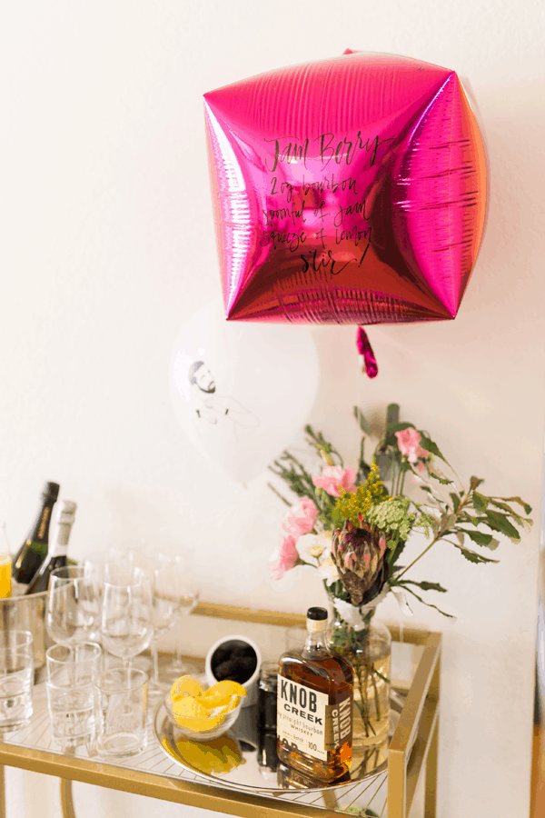 If you love a good brunch, you'll love these ideas for your music themed brunch that you can make ahead. Use a rad balloon as a cocktail recipe!