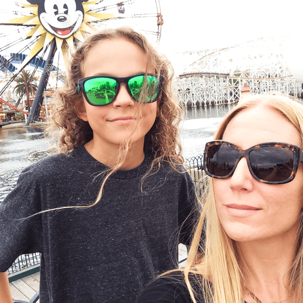 Plan some one on one time with each child at Disneyland. Plus make sure to take a selfie in the park in case you forget to get your hand stamped! 