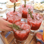 Easy blackberry whiskey lemonade cocktail recipe - this drink idea is perfect for your next girl's night in!