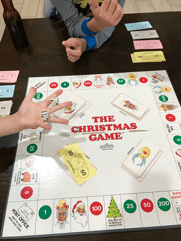 Vintage Christmas Game board game