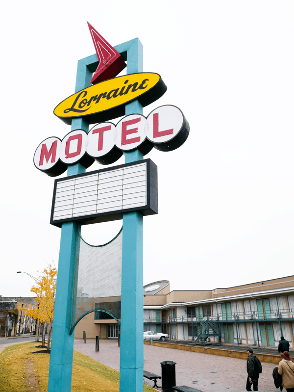 Lorraine Motel at the National Civil Rights Museum