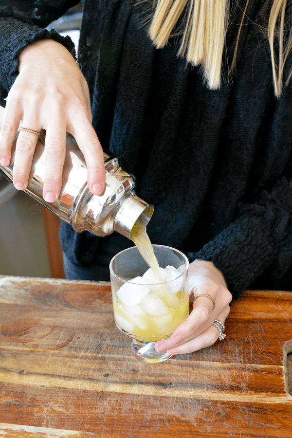 Refreshing tequila paloma recipe.