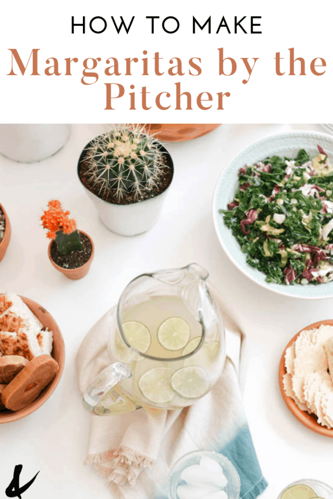 Pitcher of Margaritas for Cinco de Mayo with Sauza® Tequila