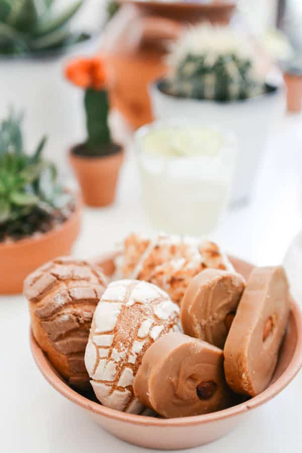 mexican candies and conchas