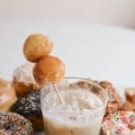 It's a coffee White Russian recipe for national donut day