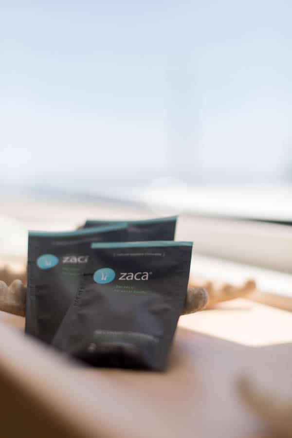 Zaca recovery tablets for drinking