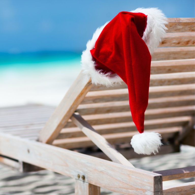 Celebrate Christmas even in a warm climate.