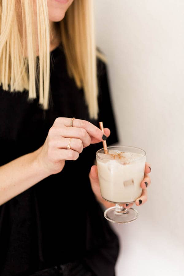 If you are looking for a fun winter cocktail check out this Non Dairy Bourbon Milk Punch Recipe.