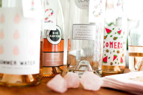 Good Rose Wine to use for a Wine Tasting Party