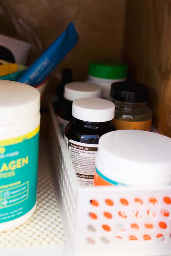 Adaptogens and wellness supplements trick for storage.