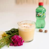 Spiced Rum Pineapple Float recipe