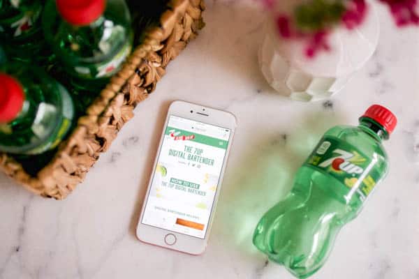 7UP's Digital Bartender app makes mixing cocktail easy