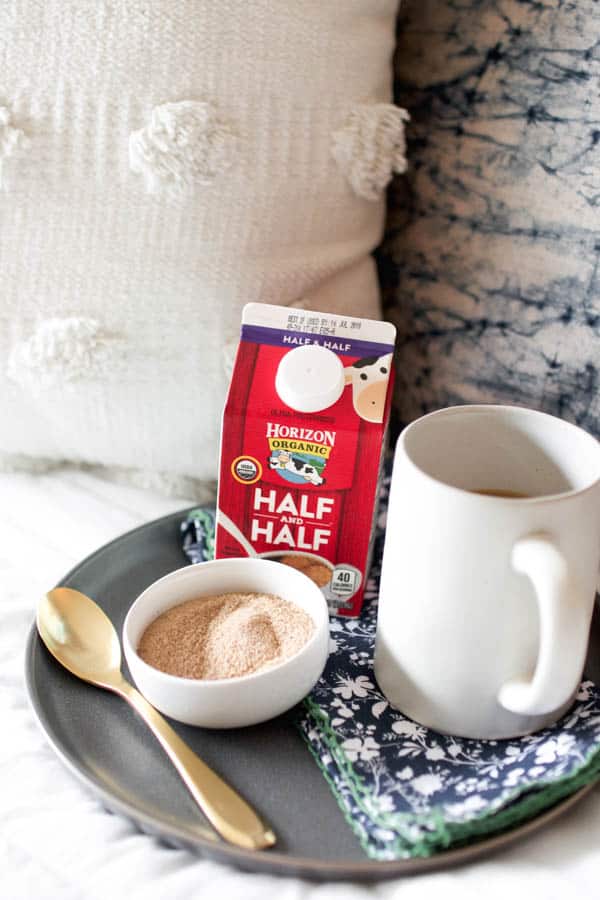 Horizon Organic Half and Half is the perfect creamer for your coffee.
