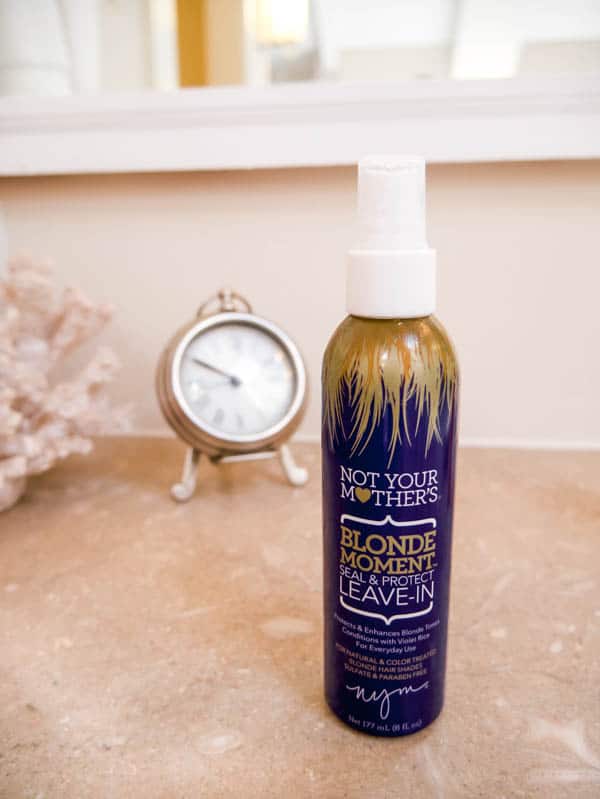 This leave in conditioner is one of my favorite beauty products and is great for summer hair! 