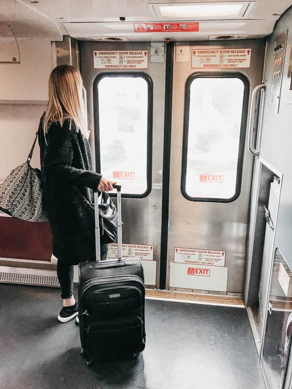 The Pacific Surfliner is a great way to travel for a little getaway