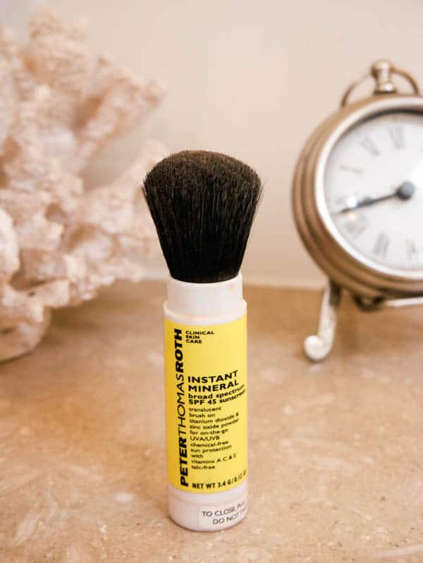 This mineral powder sunscreen is one of my favorite summer beauty products.