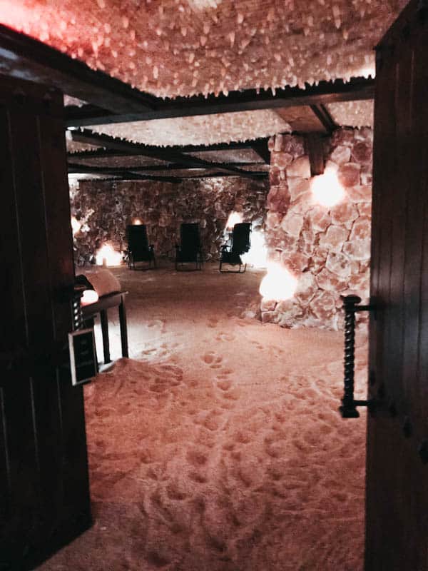 Salt, the largest Himalayan salt cave in North America. 