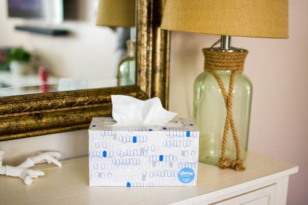 Stylish Kleenex boxes for the home.