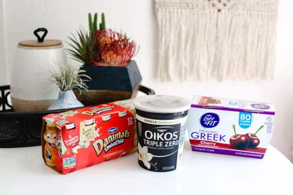 Get out of your after school snack rut with these yogurt products.