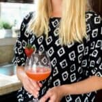 A strawberry twist on a whiskey sour recipe