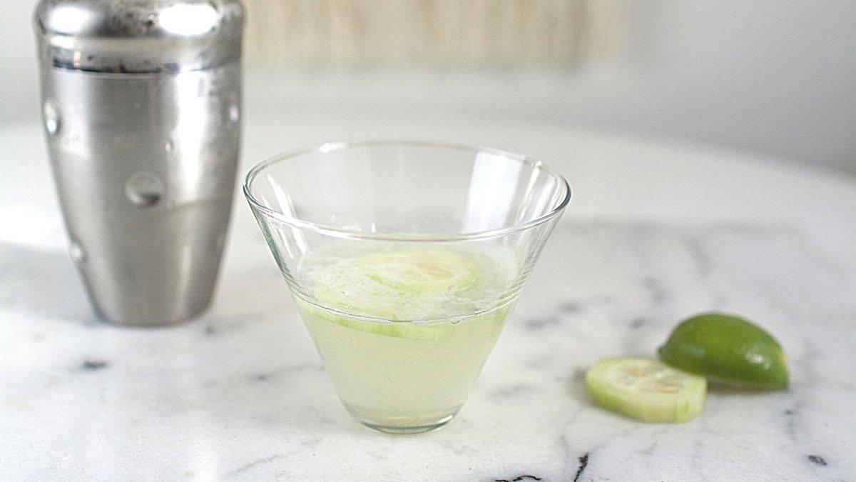 Cucumber Gimlet Recipe with Vodka (Vodka Cucumber Cocktail) Cupcakes