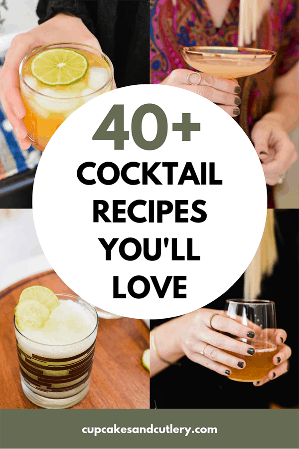 best easy cocktail recipes and mixed drinks