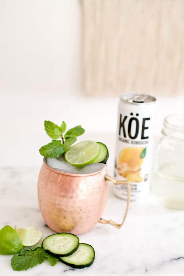 Easy and delicious Kombucha Mule recipe