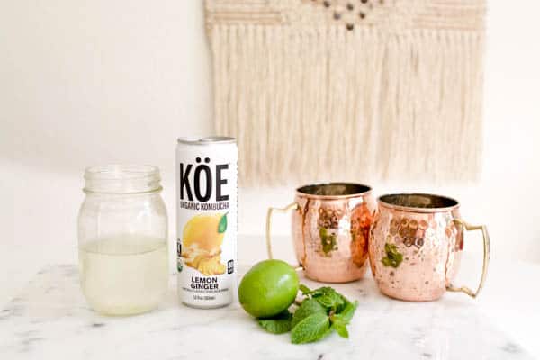 Making a Kombucha Mule