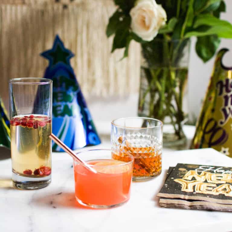 20 Easy New Years Cocktails and Drink Recipes