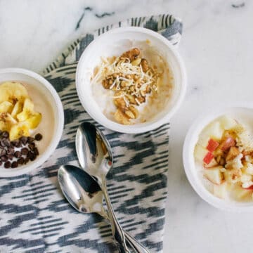 Yogurt mix-ins