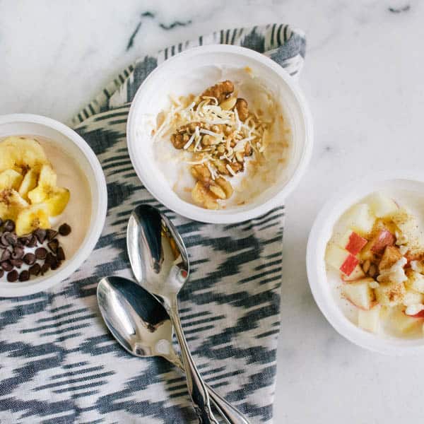 Yogurt mix-ins