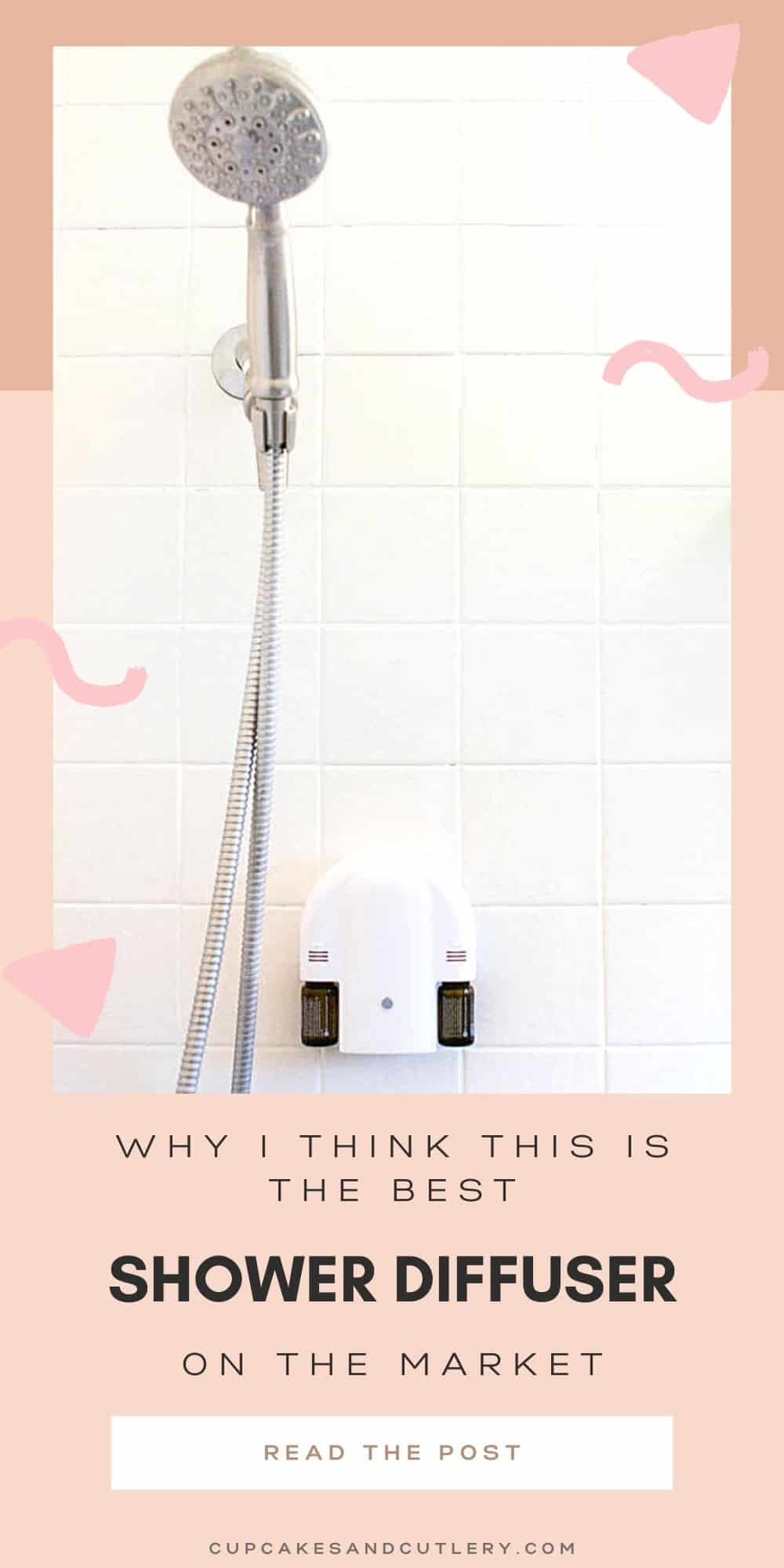 The Shower Diffuser for Essential Oils You Need Cupcakes and Cutlery