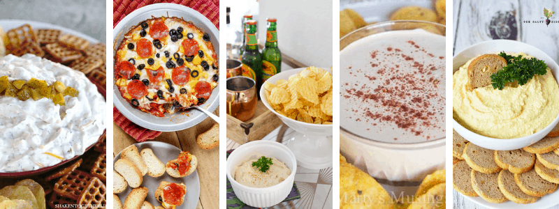 easy tailgate dips to make for the big game