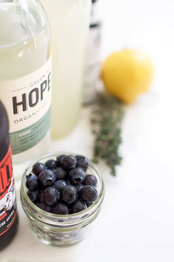 Blueberry Mule recipe