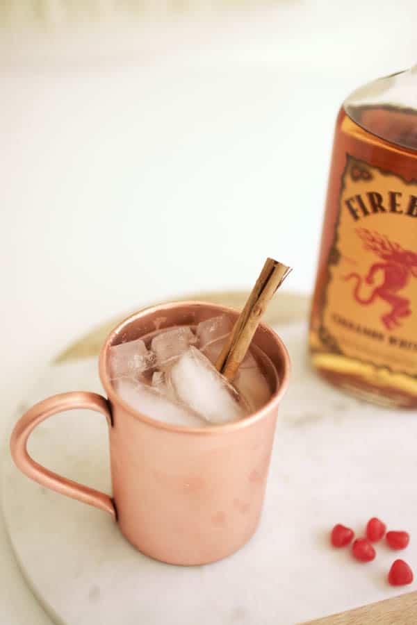 Cinnamon Whisky Mule Recipe with Fireball Whisky