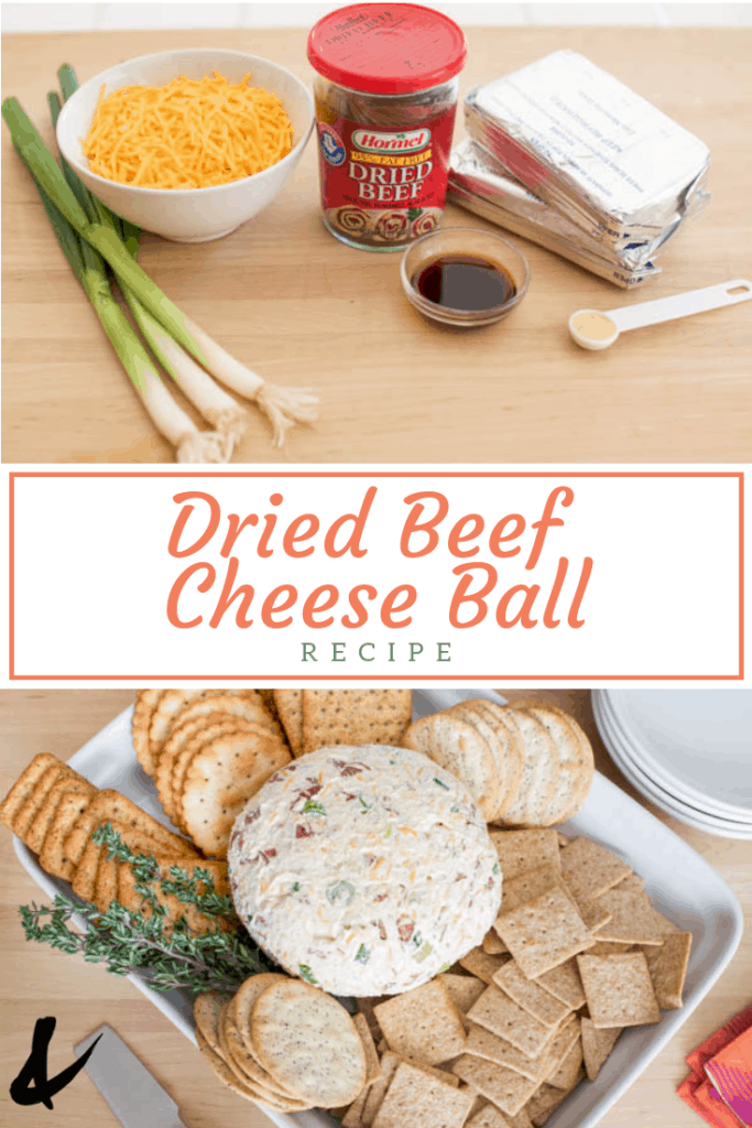 Dried Beef Cheese Ball Party Recipe