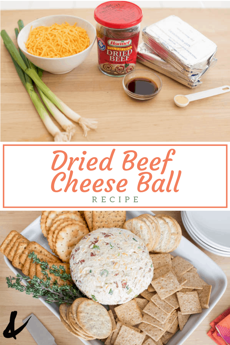 Dried Beef Cheese Ball Party Recipe