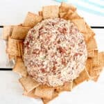 chicken cheese ball featured image