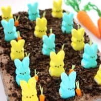 Peeps Easter Garden Poke Cake