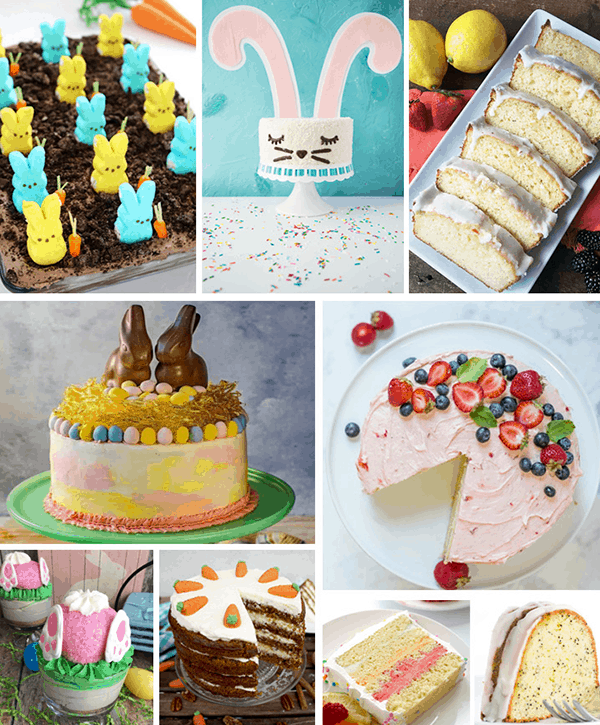 cute easter cake desserts