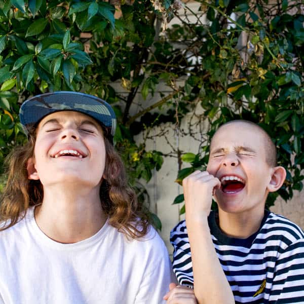 easy ways to get the kids to laugh