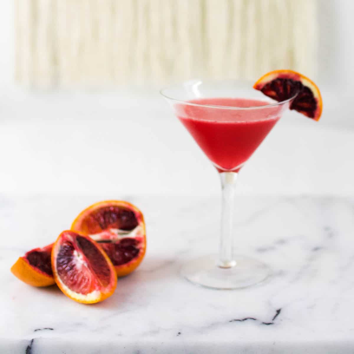 Blood sales orange martini