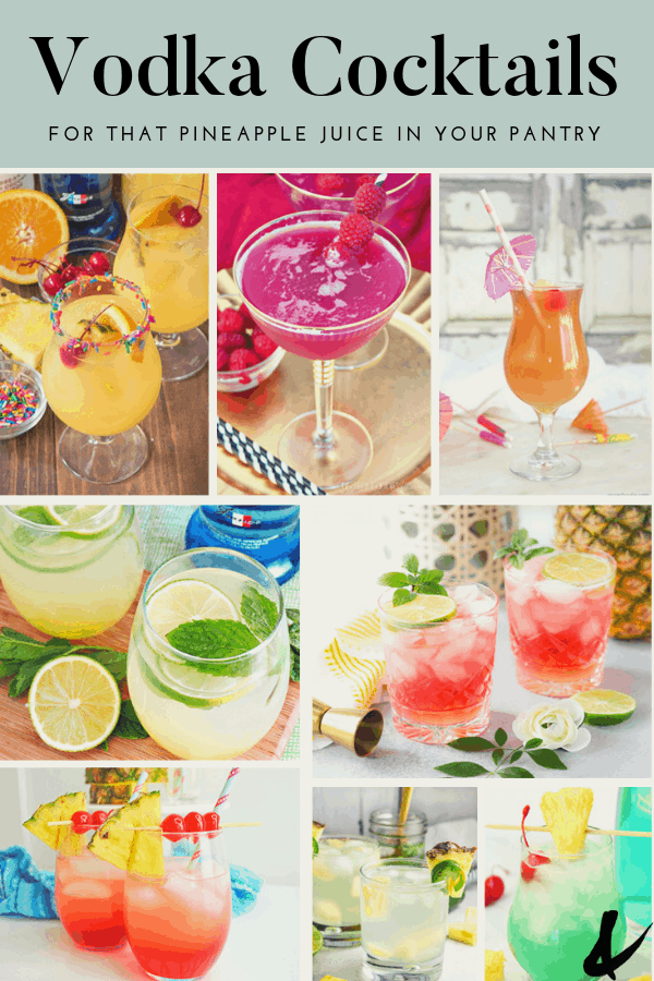 pineapple juice and vodka drink recipes